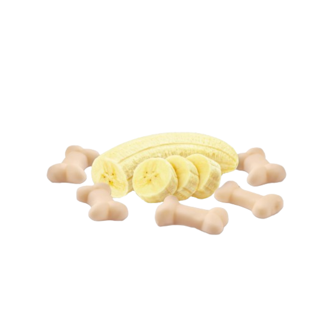 Banana Cold Jello Bones