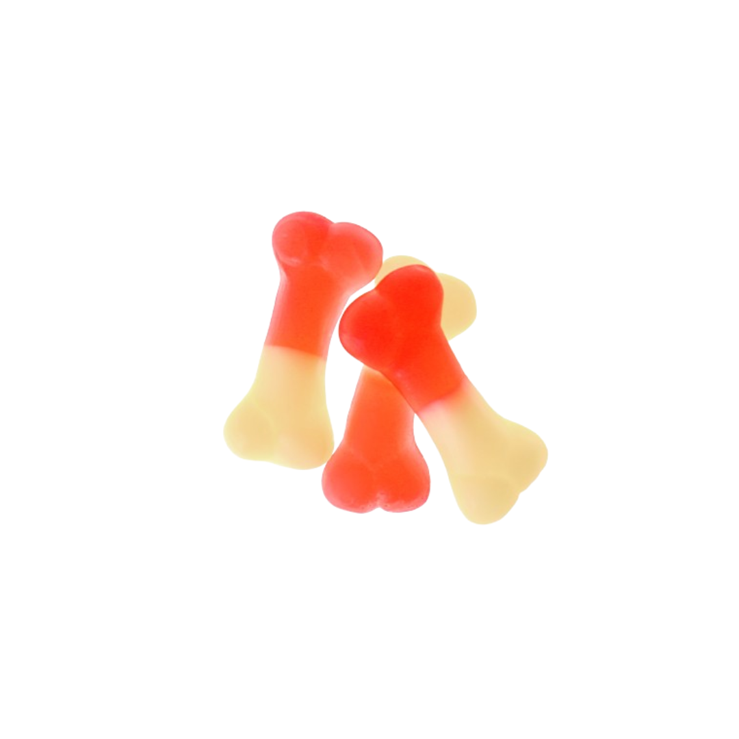Apple Cinnamon Cold Jello Bones