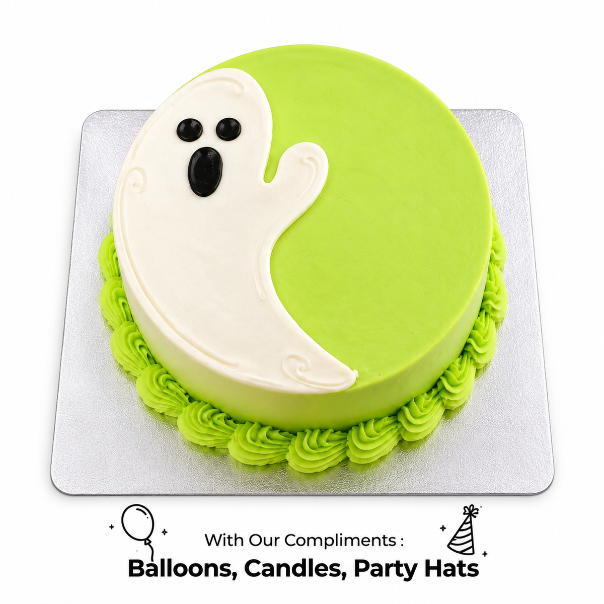 πΎ Ghostly Glow Cake π»