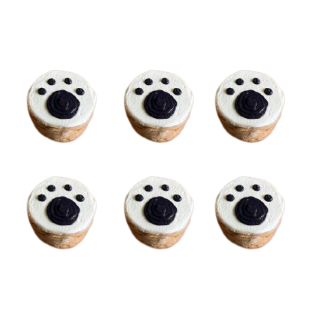 Yogurt Paw Pupcakes 🐾