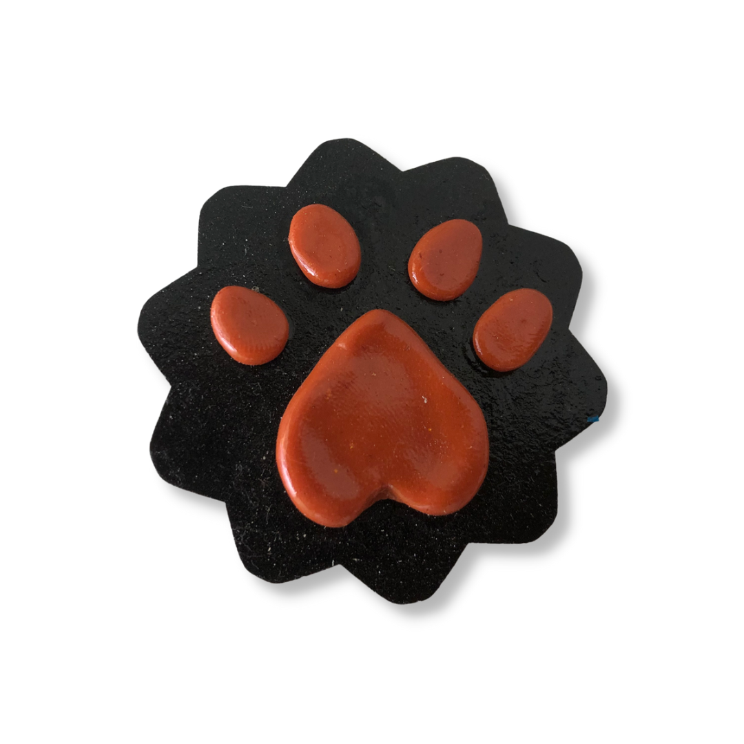 Paw Shaped Fridge Magnet