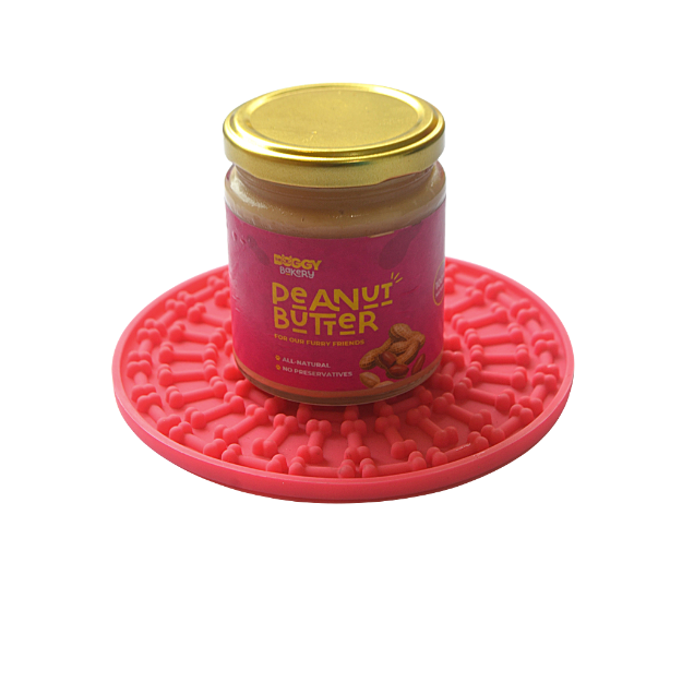 TDB's Homemade Peanut Butter w/ Licky Mat