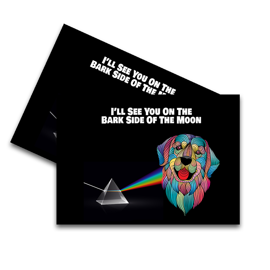 Bark Side Moon Feeding Mat