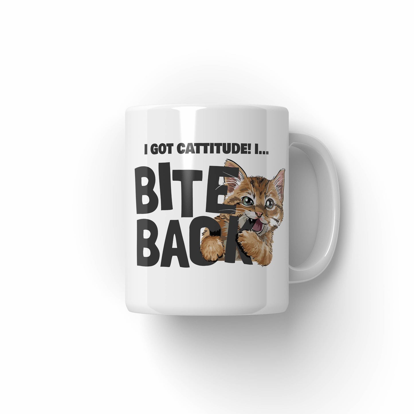 Cattitude Coffee Mug