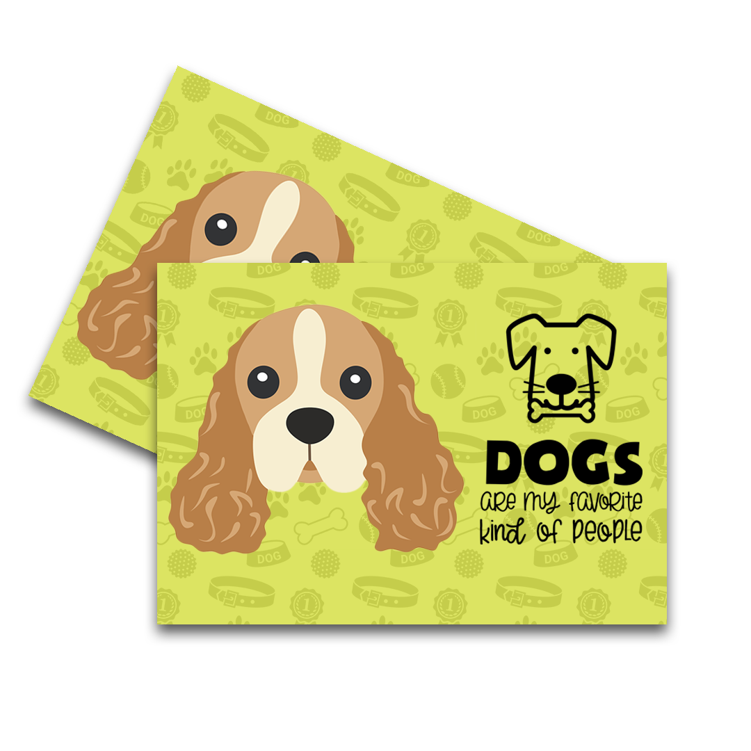 Cavalier King Charles Spaniel Feeding Mat