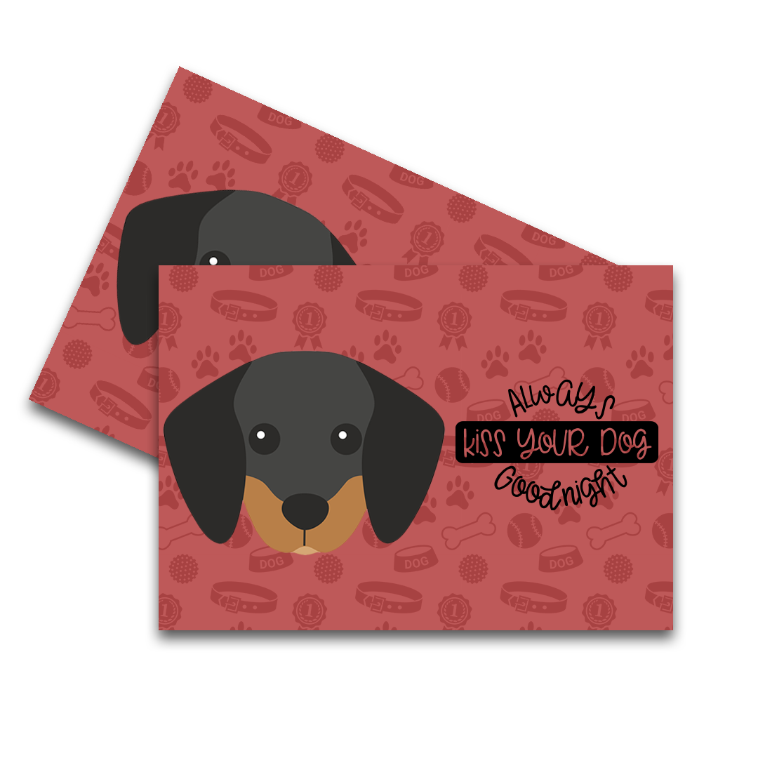 Dachshund Feeding Mat