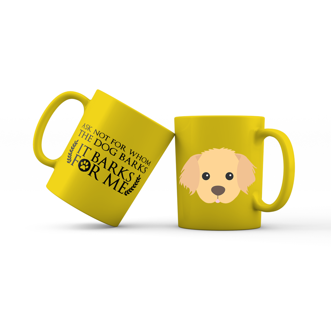 Golden retriever coffee mug best sale