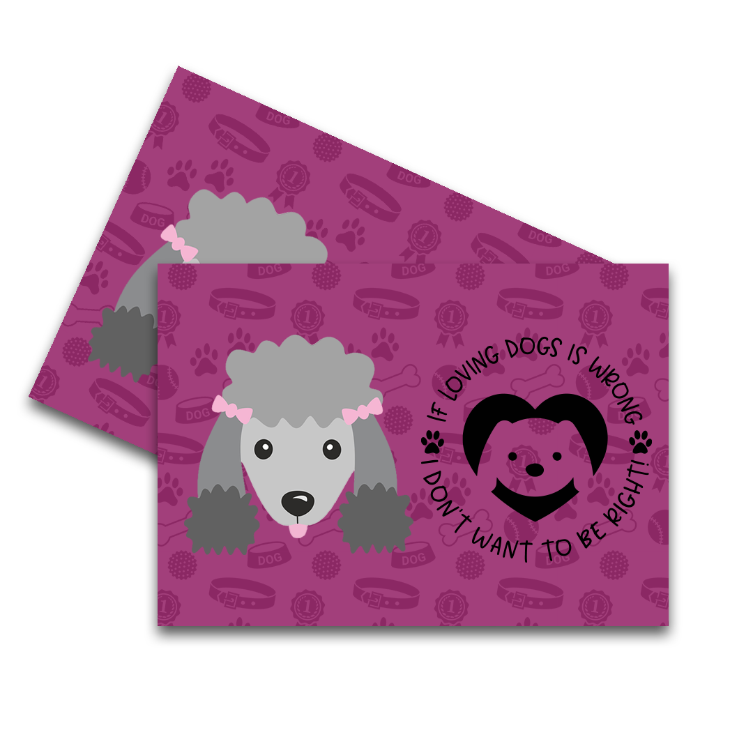 Poodle Feeding Mat