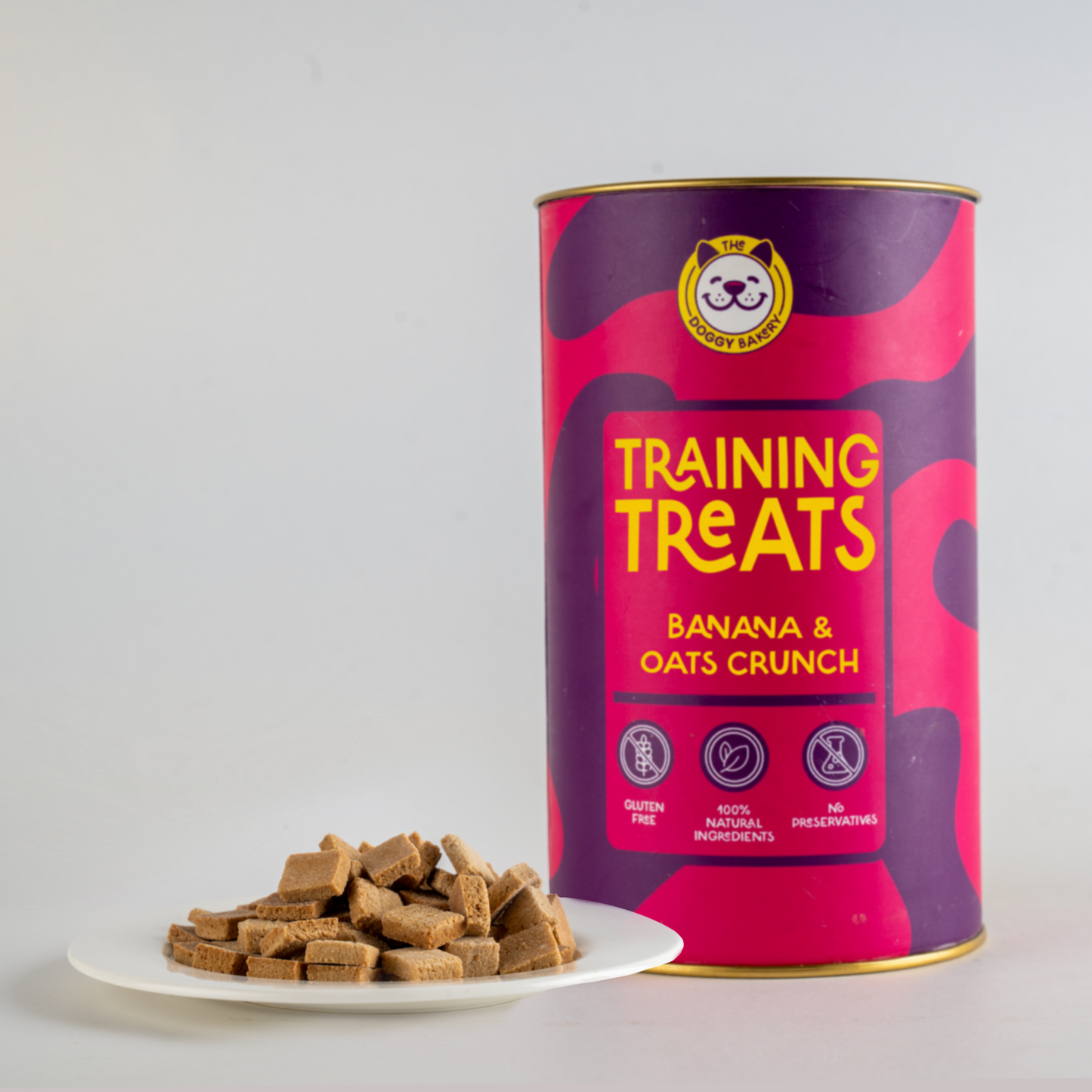 Training Treats- Banana & Oats Crunch