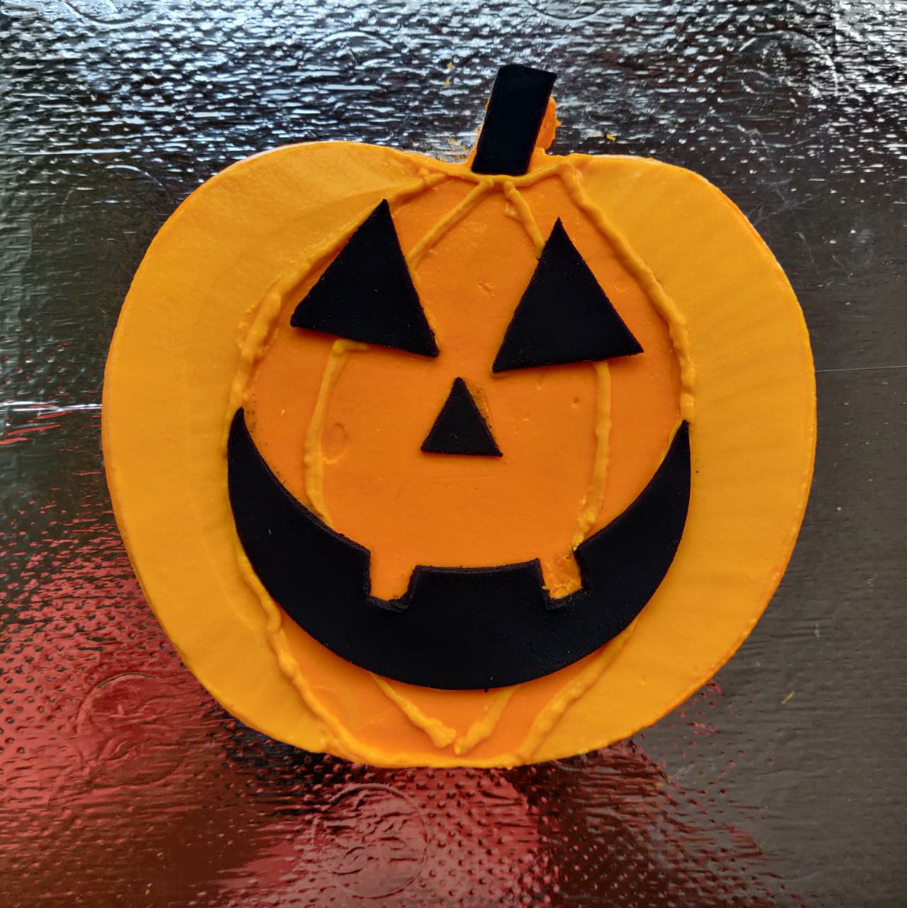 Jack-o-Lantern Cake