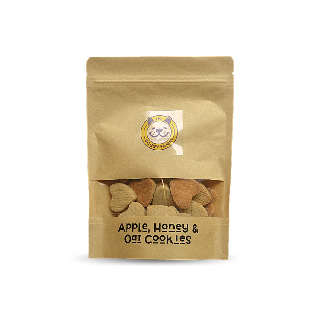 Apple, Honey and Oat Hearts