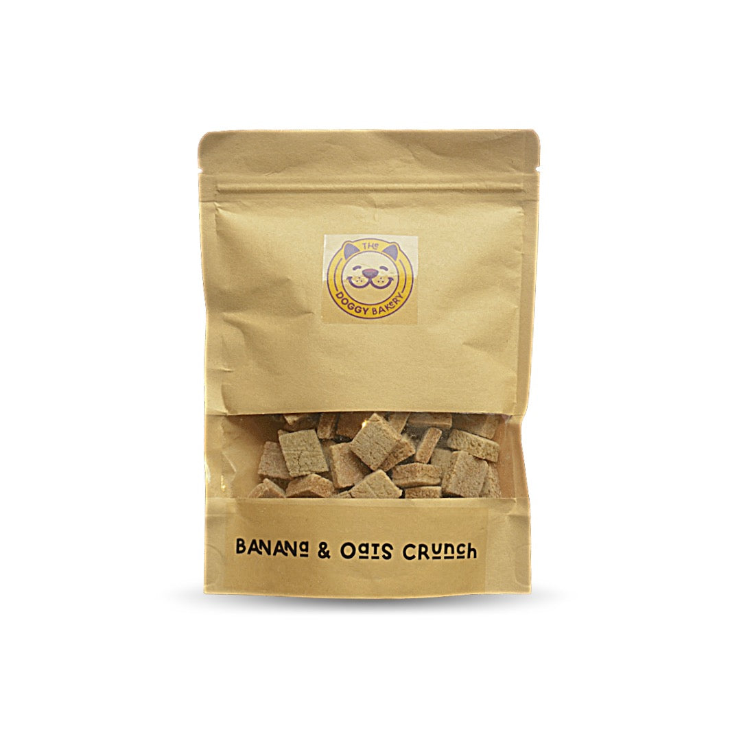 Training Treats- Banana & Oats Crunch