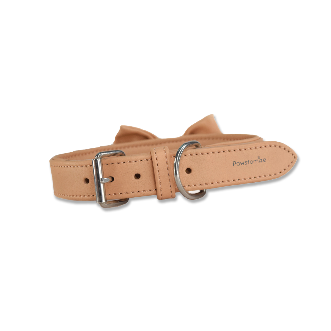 Pink Bow Collar
