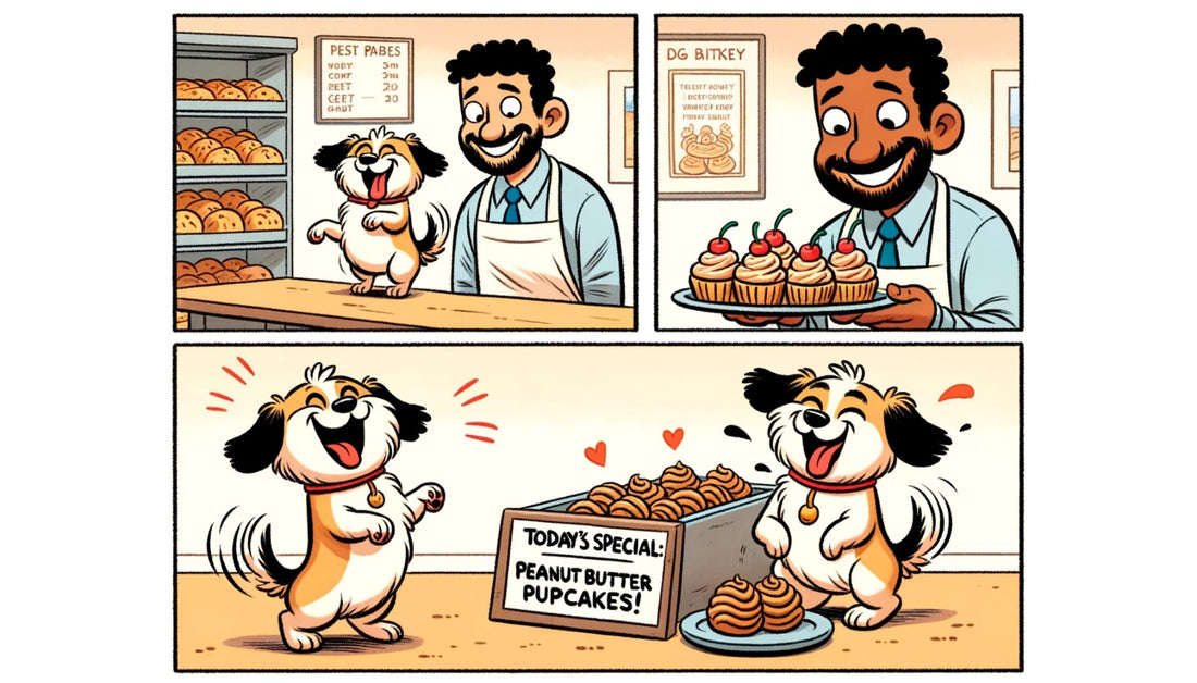 The Ultimate Peanut Butter Cupcake: A Canine Delight from The Doggy Bakery