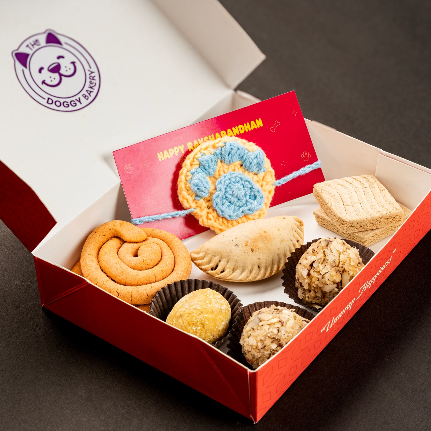 Rakhi Desi Doggy Sweet Box