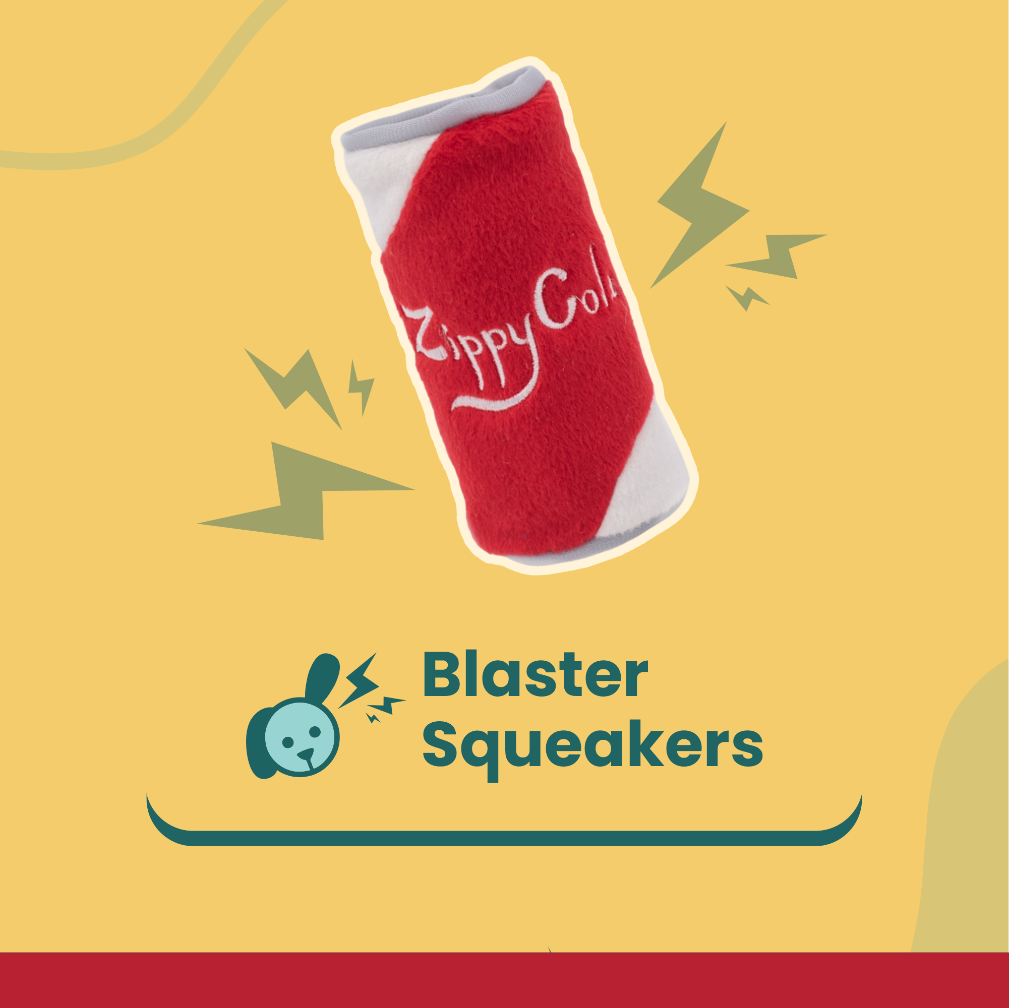 Cola Can Squeaky Toy