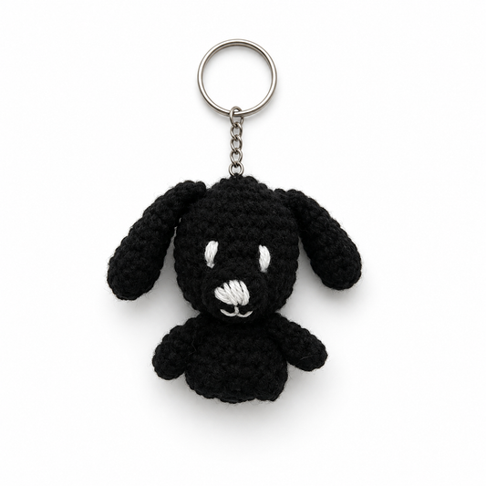 Doggo Keychain — Black