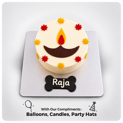 Diya Wali Diwali Cake