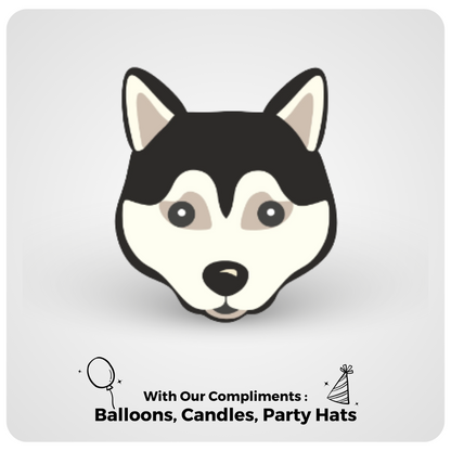 🎂 Black Husky 🐶