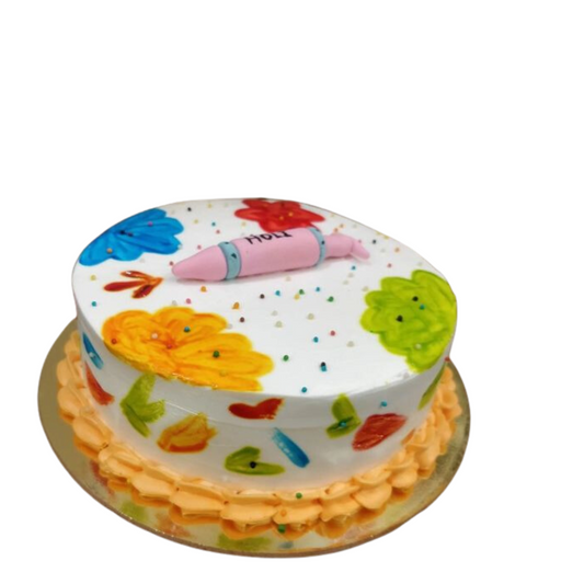 Pichkari Cake