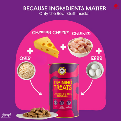 Training Treats- Chicken and Cheese Explosion