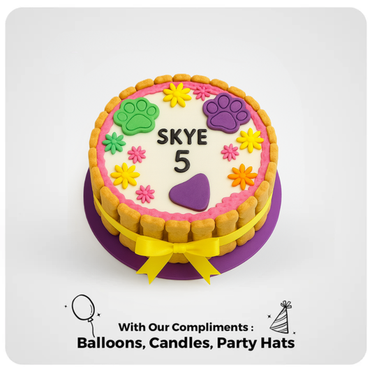 Garden Delight Cake 🌸🐾