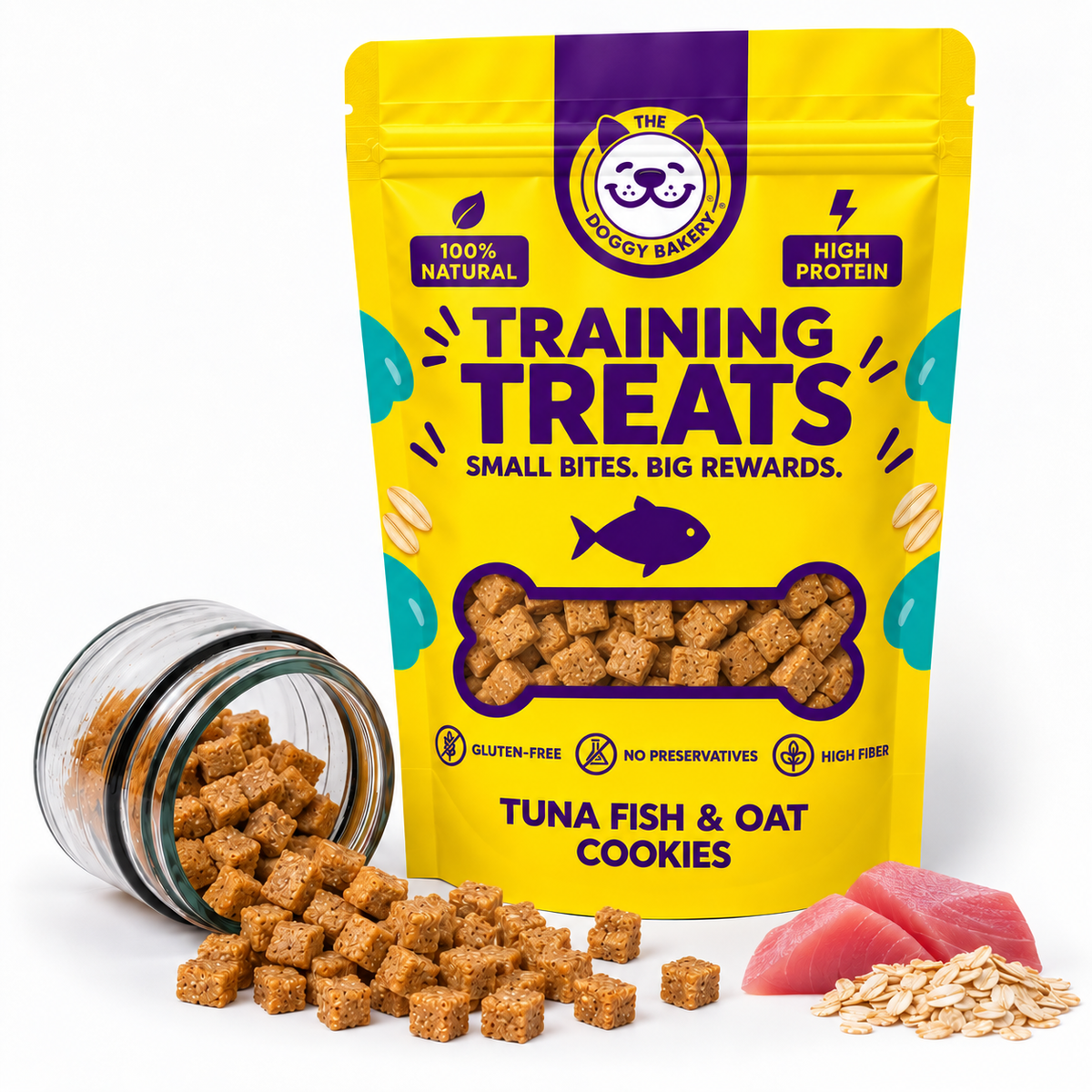 🐟 Training Treats- Tuna Fish & Oats 🦴