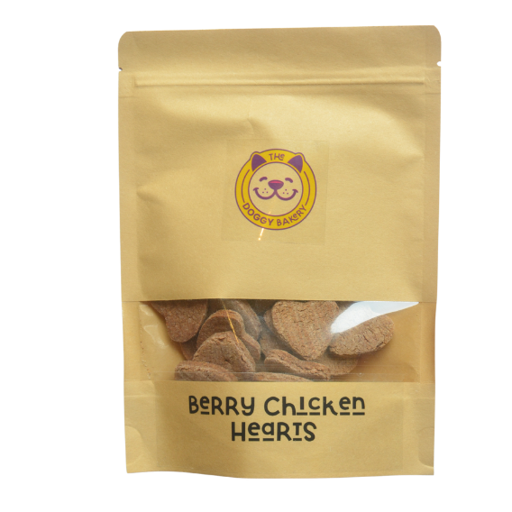 Berry Chicken Hearts Biscuits