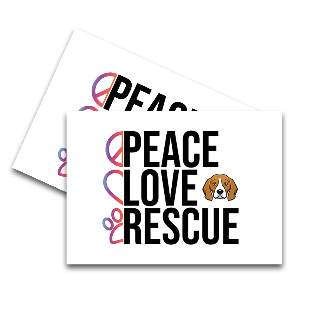 Peace Love Rescue Feeding Mat