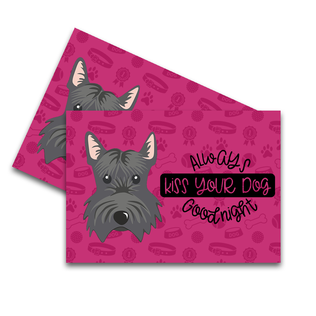 Scottish Terrier Feeding Mat