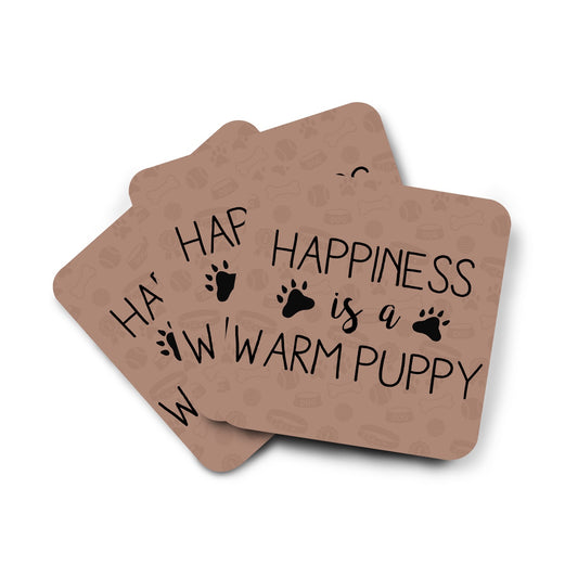 Warm Puppy Coasters