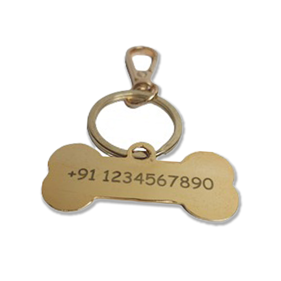 Personalised Bone Name Tag