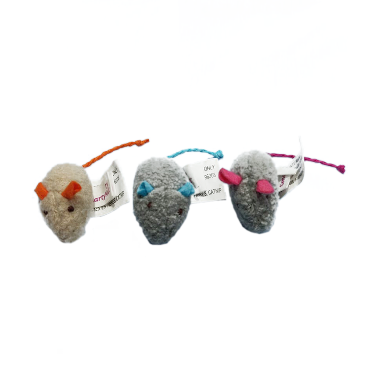 Purrfect Mice - Made from Recycled Cotton - Cat Toy
